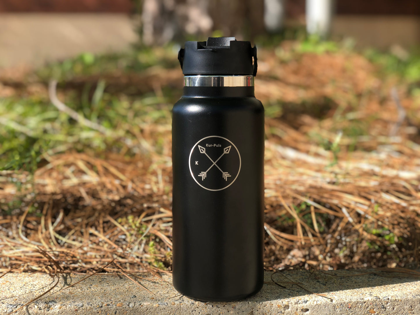Adventure Series | Kur-Puls Insulated Bottle – black coal