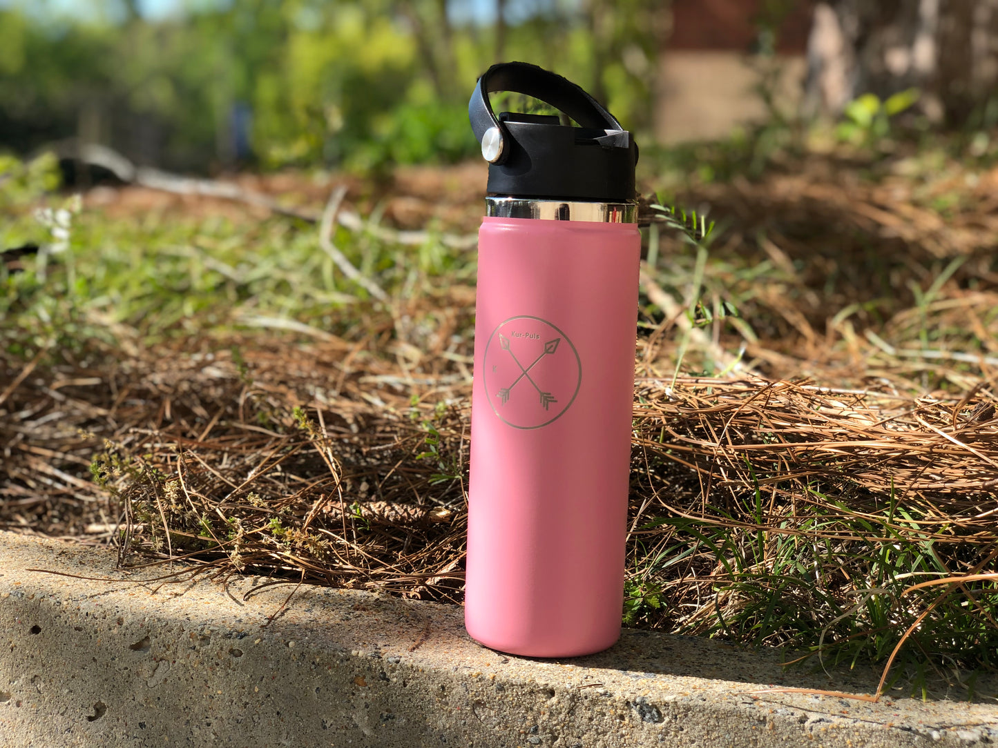 Adventure Series|π Pink "Pulse" Bottle β 18 oz