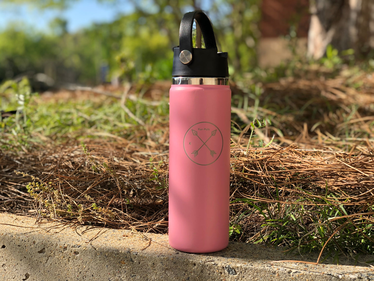 Adventure Series|π Pink "Pulse" Bottle β 18 oz