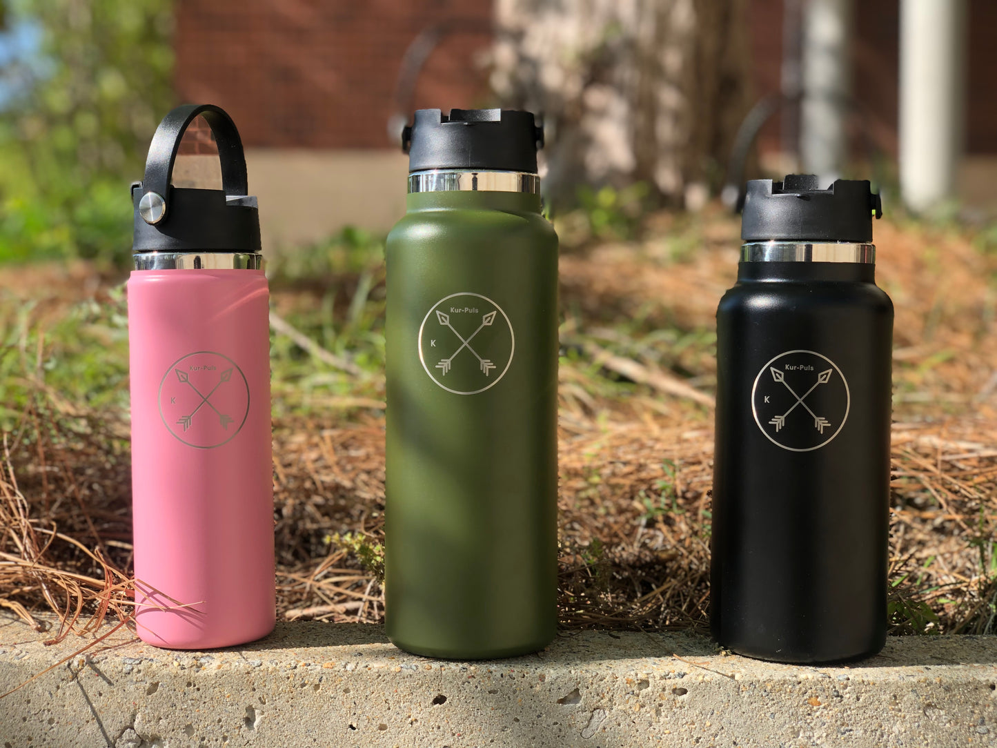 Adventure Series | Kur-Puls Insulated Bottle – black coal