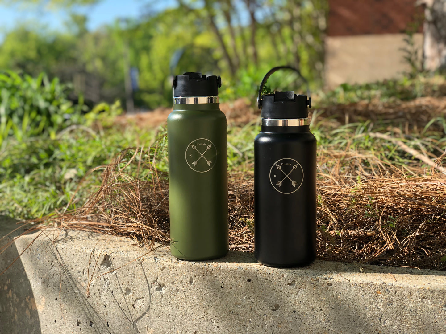 Adventure Series | Kur-Puls Insulated Bottle – black coal
